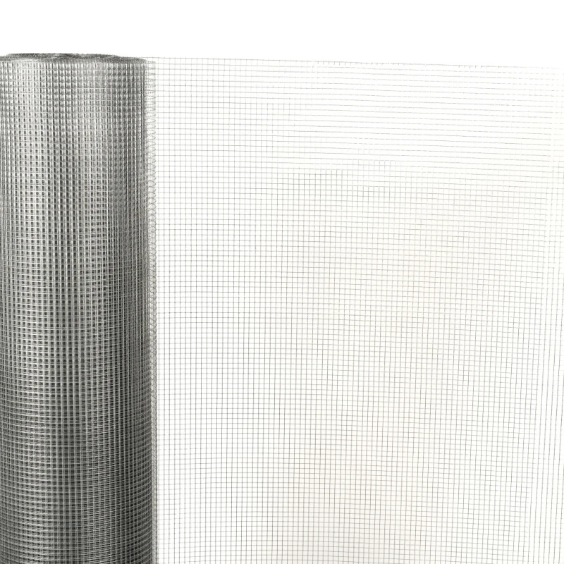 Welded mesh 10,0x10,0 / 0,80 / 1000 mm / 25m / ZN