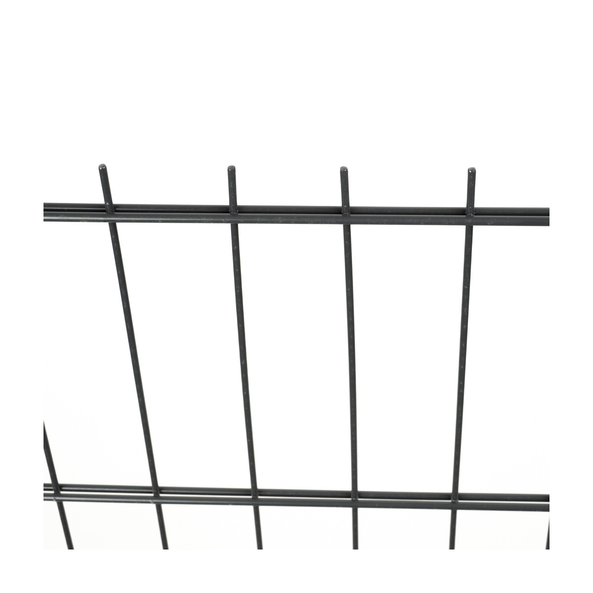 Doppelstabmatte 5/4/5 / 2030x2500 / ZN+PVC7016