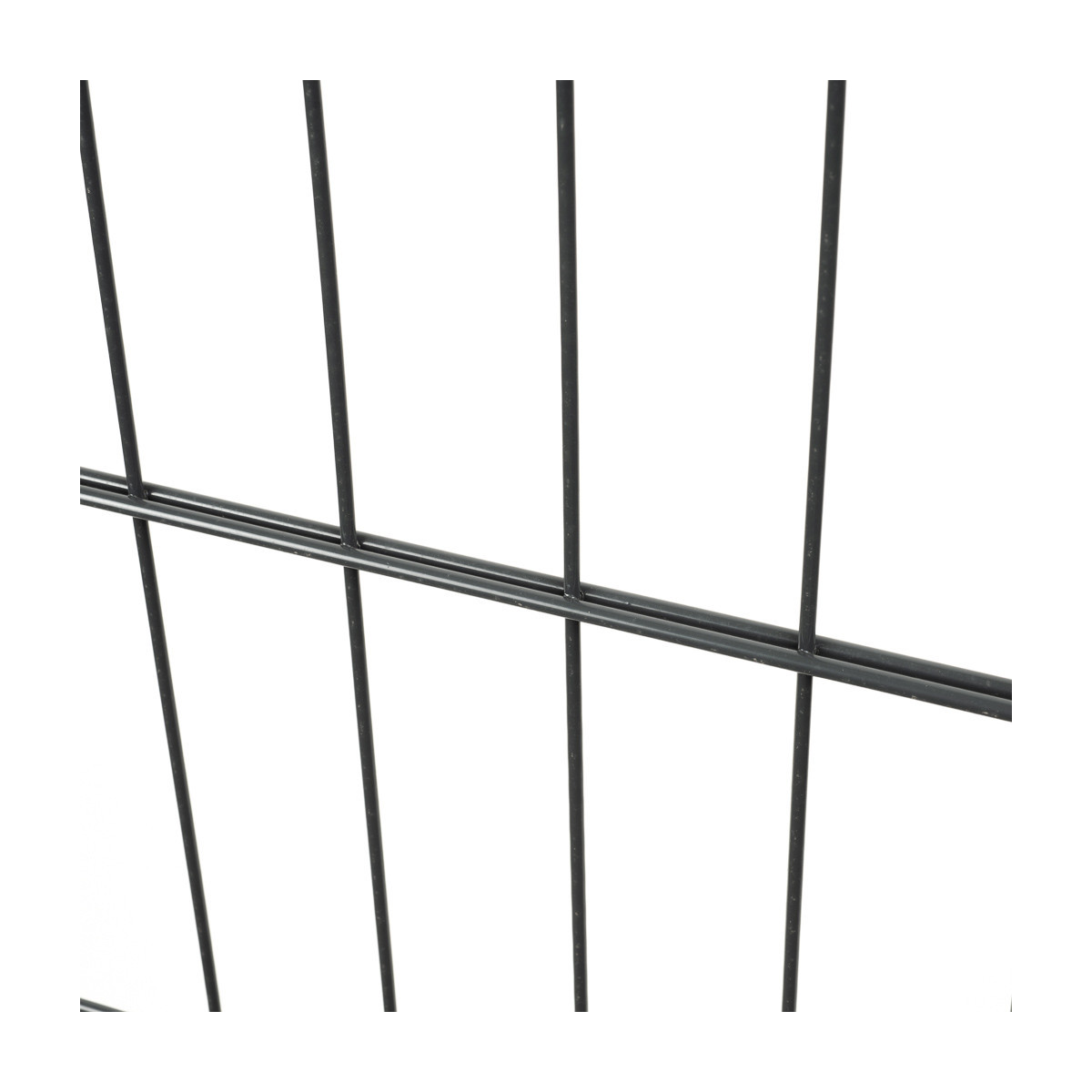 Doppelstabmatte 5/4/5 / 1030x2500 / ZN+PVC7016