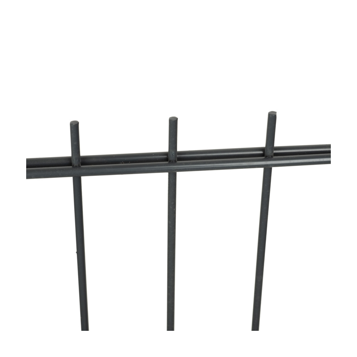 Doppelstabmatte 6/5/6 / 2030x2500 / ZN+PVC7016