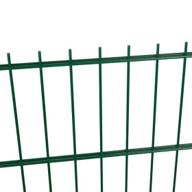 Doppelstabmatte 6/5/6 / 1230x2500 / ZN+PVC6005