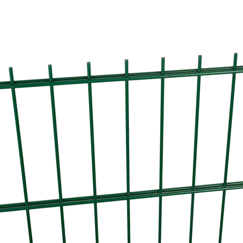 Doppelstabmatte 6/5/6 / 1230x2500 / ZN+PVC6005