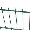 Fence panel DOUBLE 5/4/5 / 1630x2500 / ZN+PVC6005