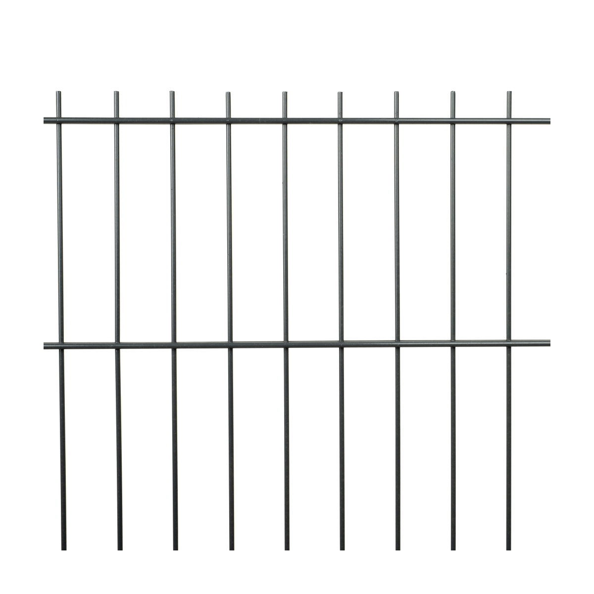 Doppelstabmatte 6/5/6 / 1830x2500 / ZN+PVC7016