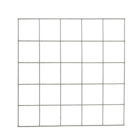 Blok gabionowy / rozmiar oczek: 100x100mm / drut: 4,00mm / rozmiar: 150x100cm / ZN+AL
