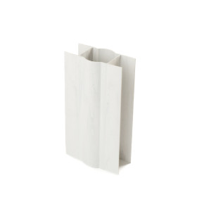 Uchwyt płyty betonowej, PCV, 200x48 / na słupek BPL 48mm