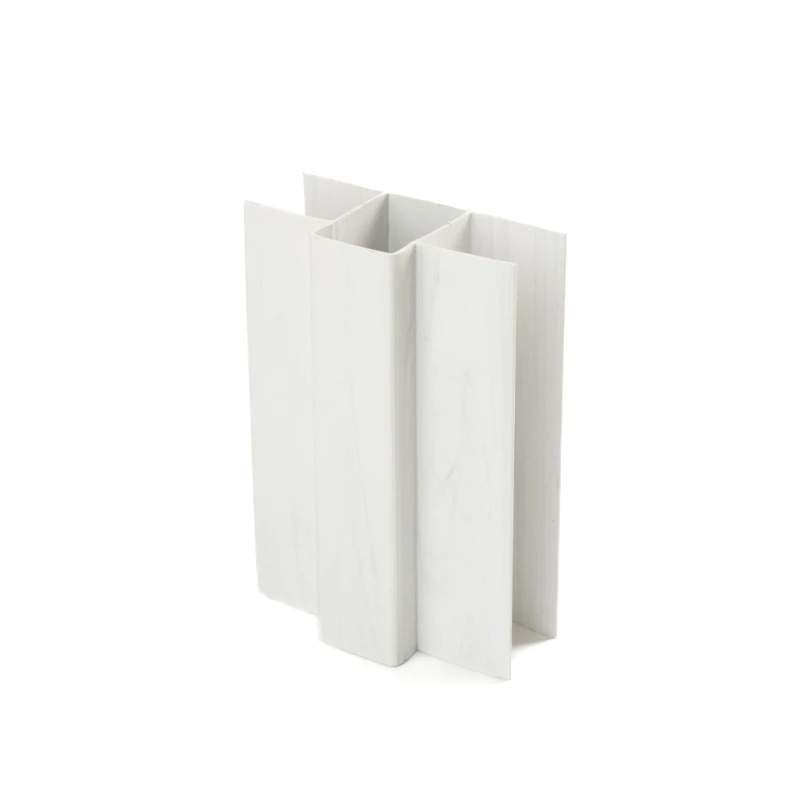 Uchwyt płyty betonowej, PCV, 60x40 / na słupek 60x40mm