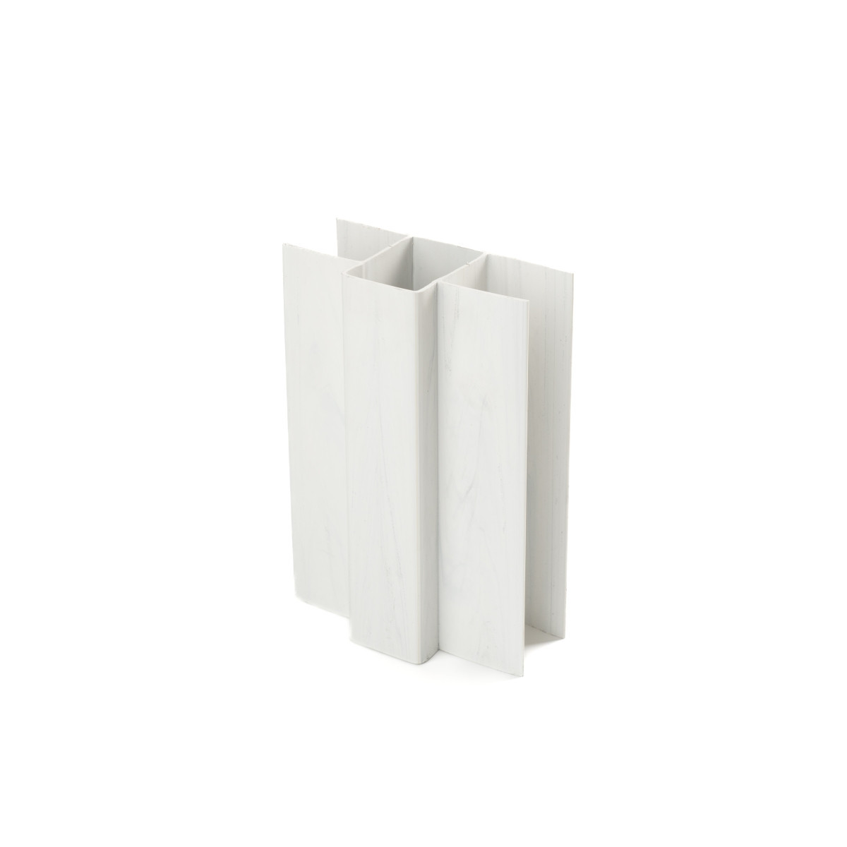 Uchwyt płyty betonowej, PCV, 60x40 / na słupek 60x40mm