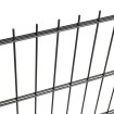 Fence panel DOUBLE 6/5/6 / 1630x2500 / ZN+PVC7016