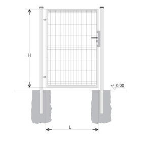 Kiskapu BJ SPECIAL 1300x1000 / GALL / HNZ