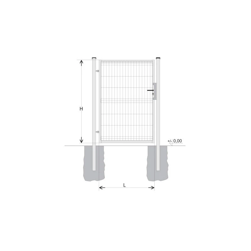 Brána BJ SPECIAL 1500x1000 / GALL / HNZ