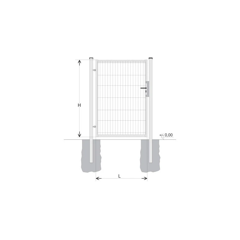 Brána BJ SPECIAL 1200x1000 / DBL / HNZ