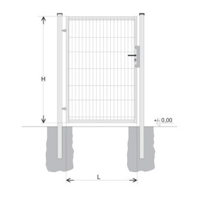 Kiskapu BJ SPECIAL 2000x1000 / DBL / HNZ