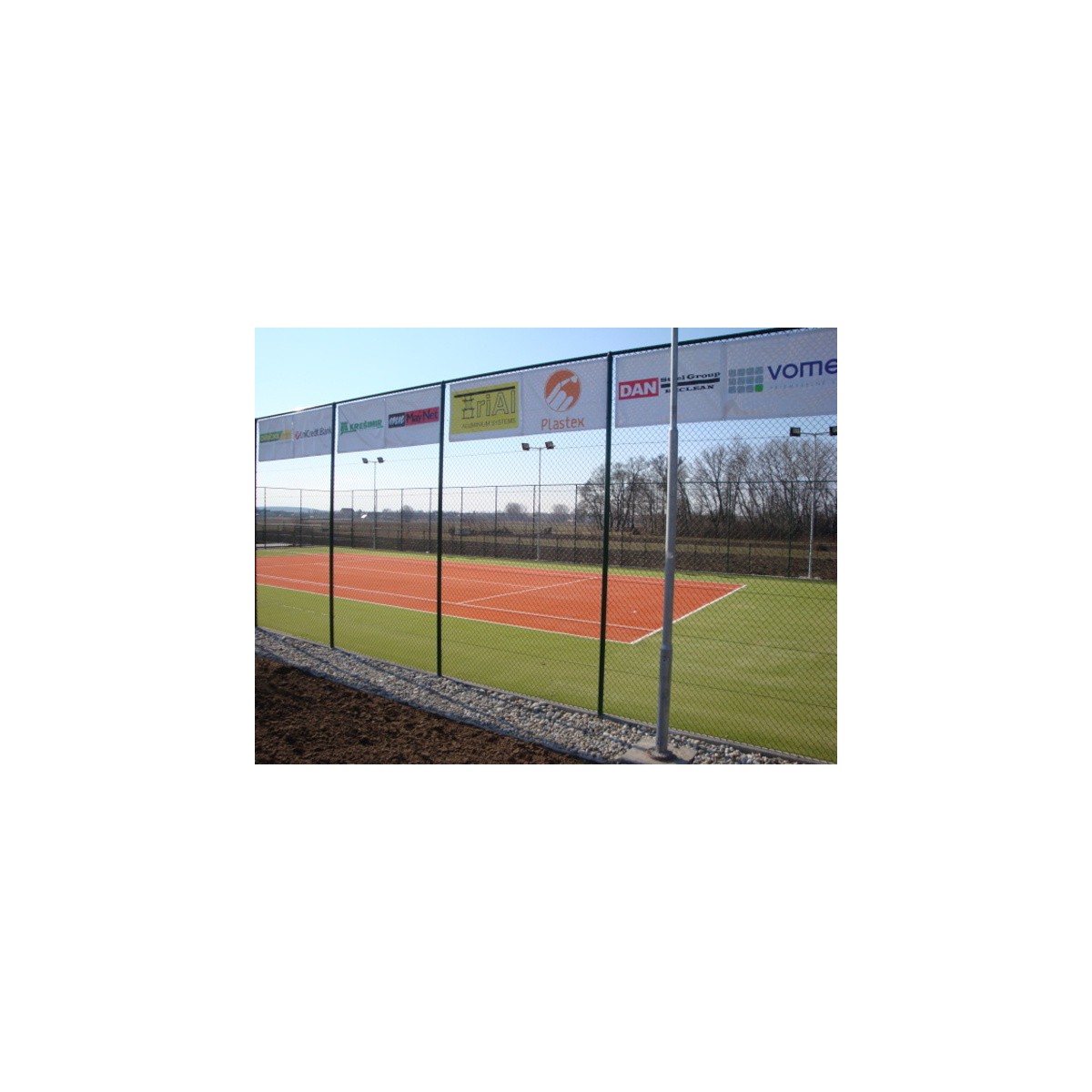 Drótfonat 45/3,00-1,90/300/18m / PVC BND / ZN+PVC6005 / TENISZ