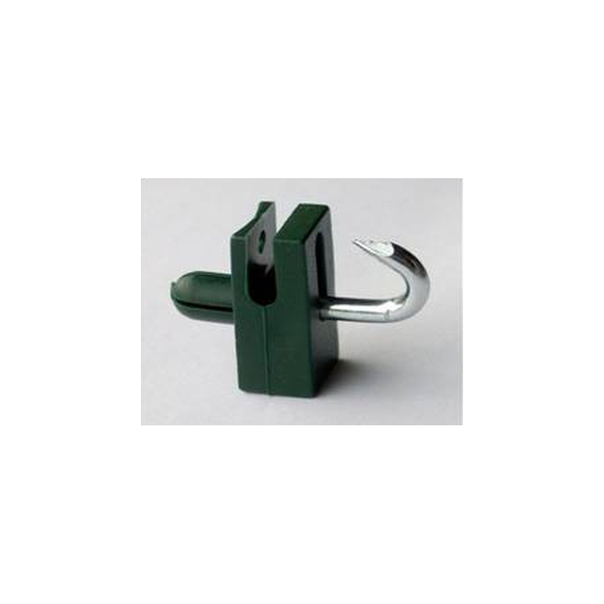 Spanndrahthalter / grün / 10 Stk./Packung