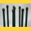 Tensioning rod 1050mm / ZN+PVC6005