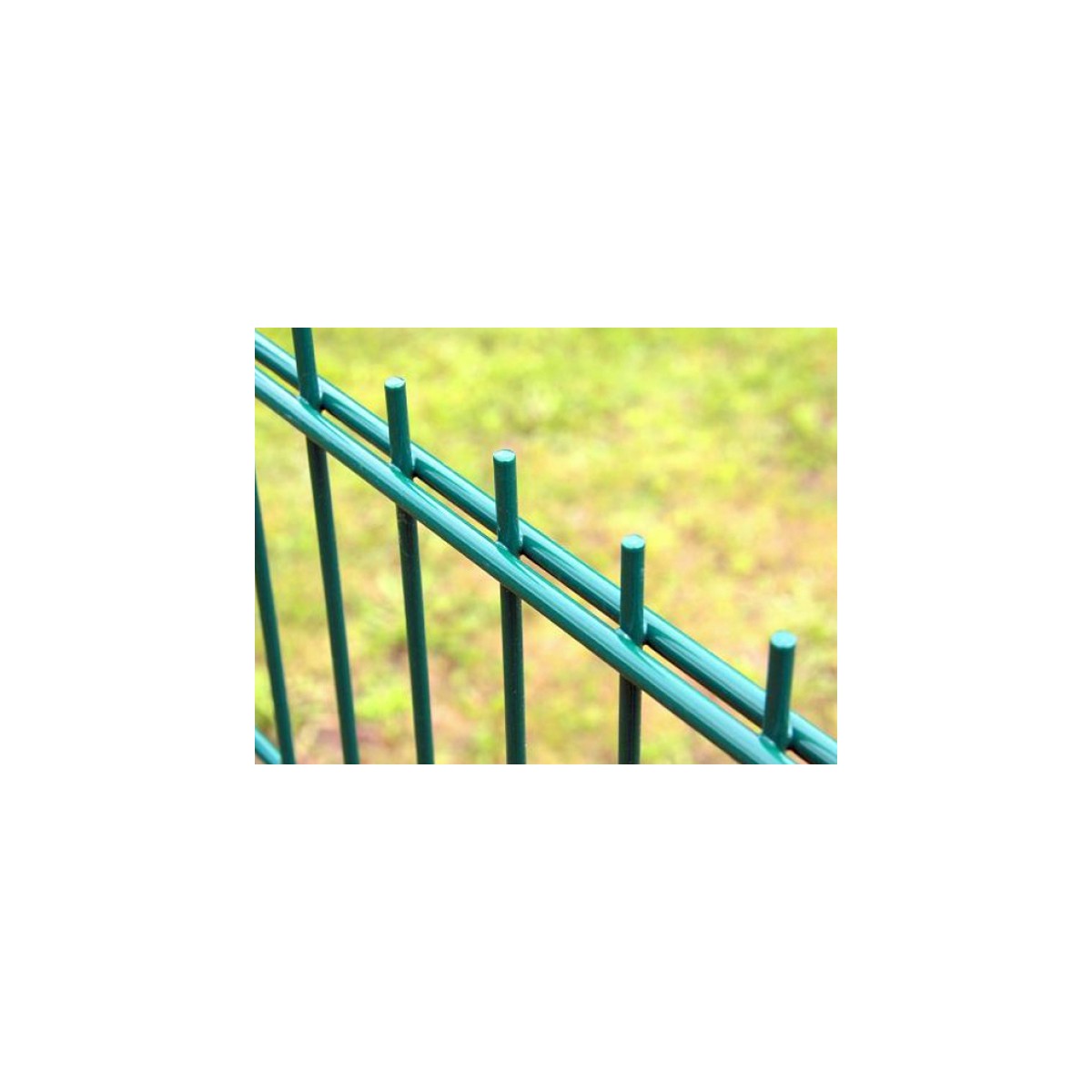 Doppelstabmatte 6/5/6 / 1230x2500 / ZN+PVC6005