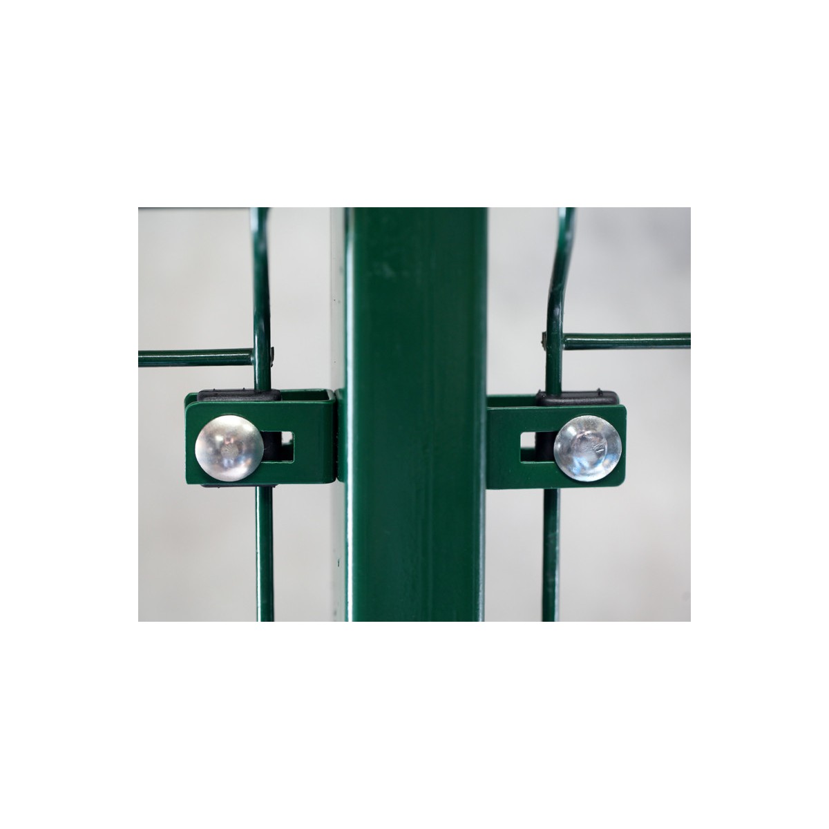 Clip U43 / 4mm / ZN+PVC6005 / complete