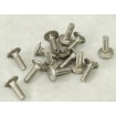 Screw M8x25 / STAINLESS STEEL - with square shape /  (packing 10 pcs)