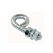 Screw for a tension rod with washer and nut / STAINLESS STEEL / pack. 10 pcs