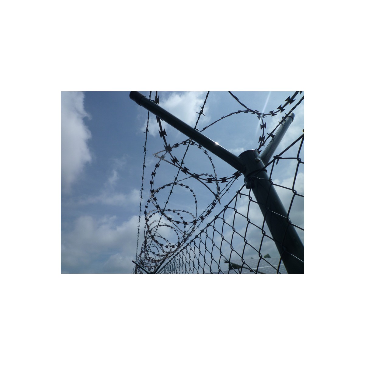 Barbed razor wire pack diameter 450 mm / 8 m