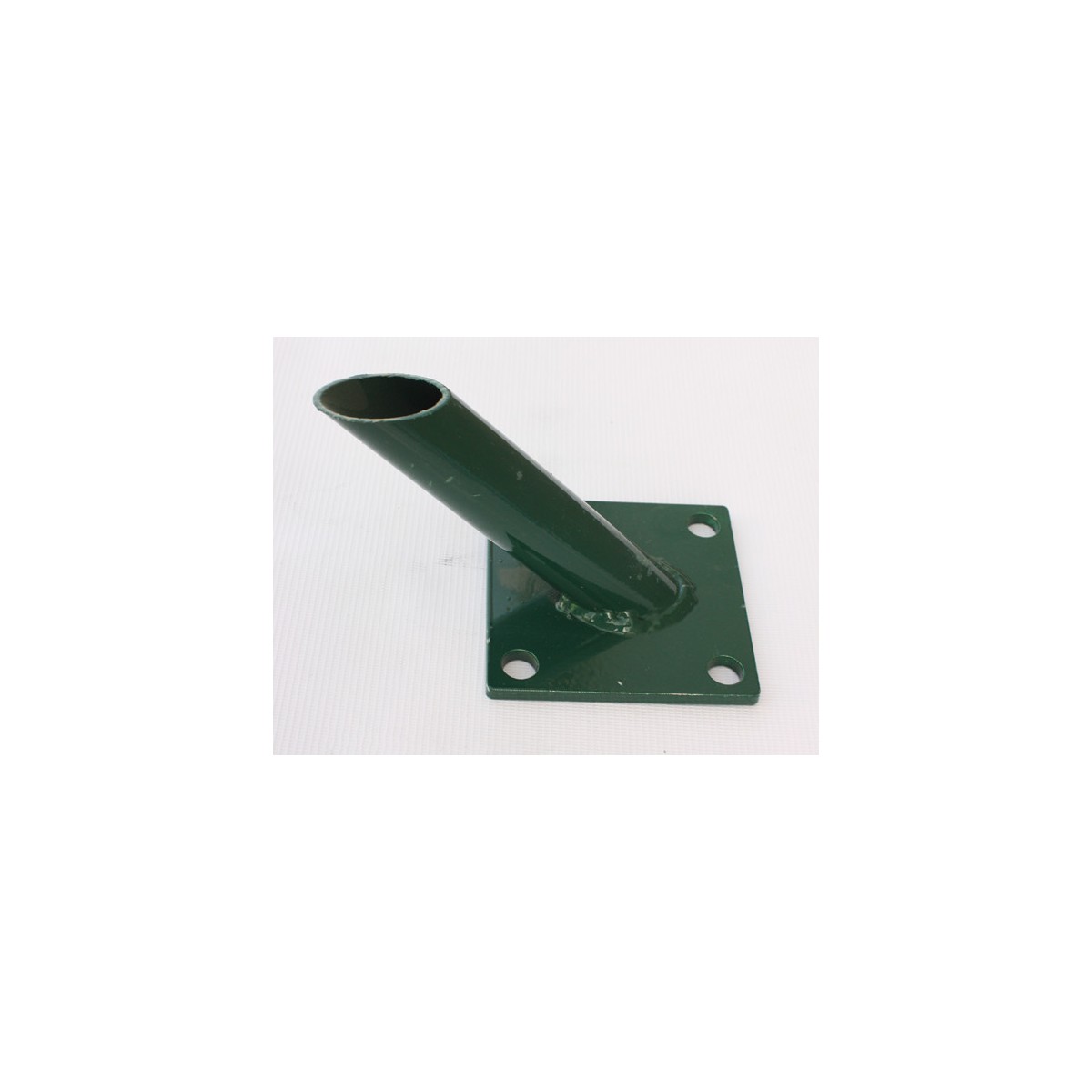 Base plate for brace post 38mm / ZN+PVC6005