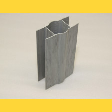 Uchwyt płyty betonowej, PCV, 200x48 / na słupek BPL 48mm