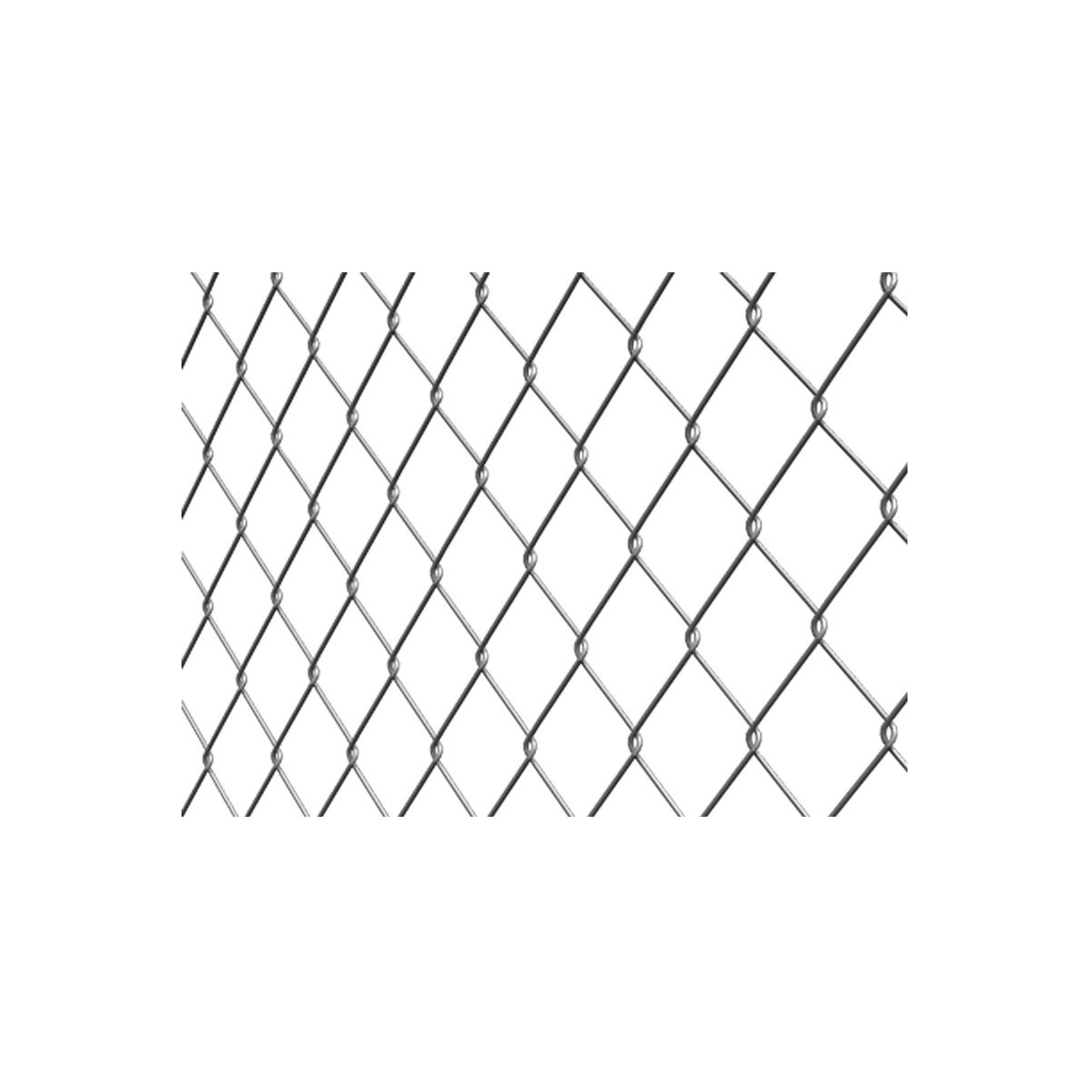 Chain link fence 50/2,00/100/15m / ZN BND