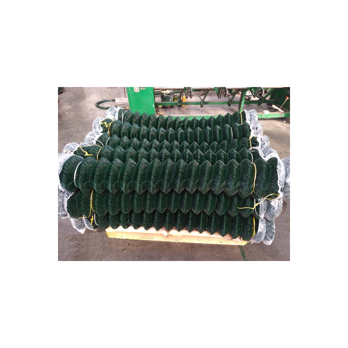 Drótfonat 50/2,50-1,65/180/25m / PVC KOMPAKT / ZN+PVC6005