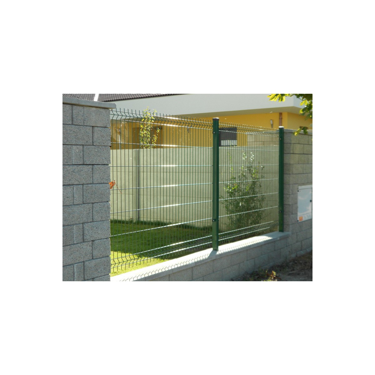 3D Gitterzaun PLUTO 2030x2500 / ZN+PVC6005