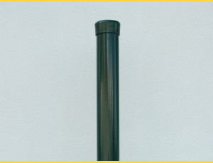 PVC coated post (BPL) 38x1,25x2200 / ZN+PVC6005