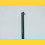 Brace post PVC coated (BPL) 38x1,25x1500 / ZN+PVC6005