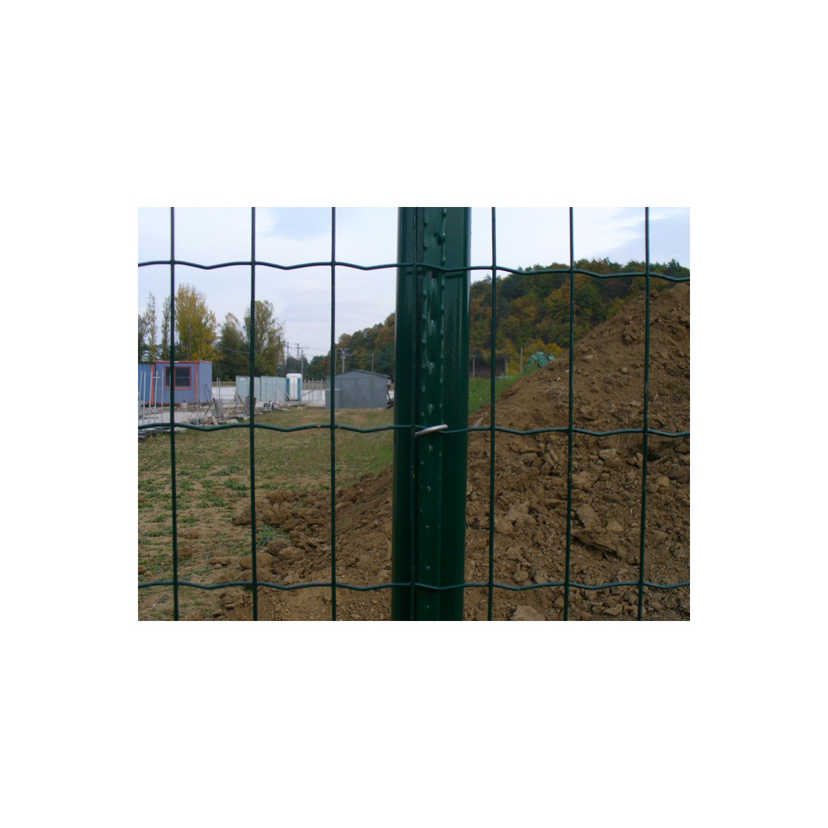 Zaunpfosten AQUIGRAF 48x1,50x1500 / ZN+PVC6005