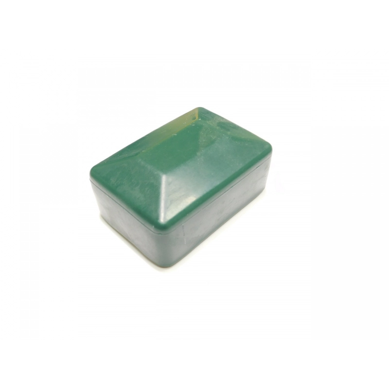 Cap PVC 60x40mm / green