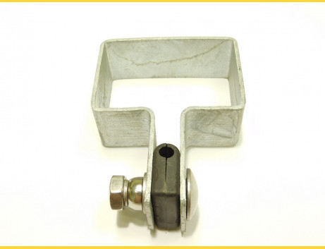 Panel clip for post 60x40mm / 5mm / ending / HNZ