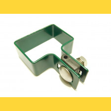 Panel clip for post 60x40mm / 4mm / ending / ZN+PVC6005