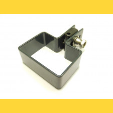 Panel clip for post 60x40mm / 4mm / ending / ZN+PVC7016