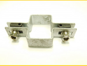 Panel clip for post 60x40mm / 4mm / continuous / HNZ