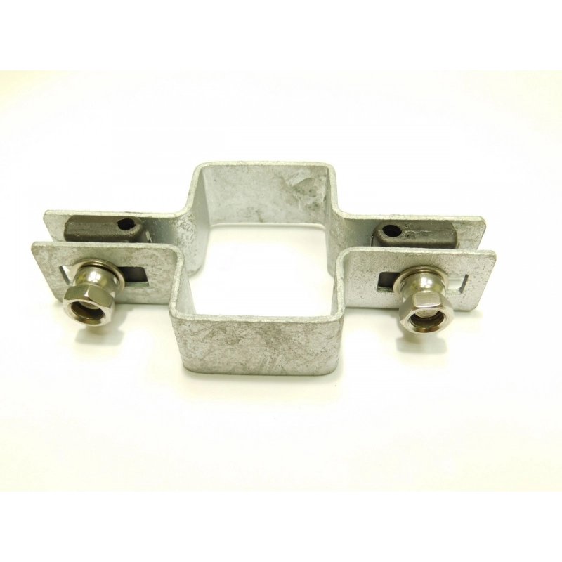 Táblarögzítő bilincs 60x40mm oszlopra / 4mm / köztes / HNZ