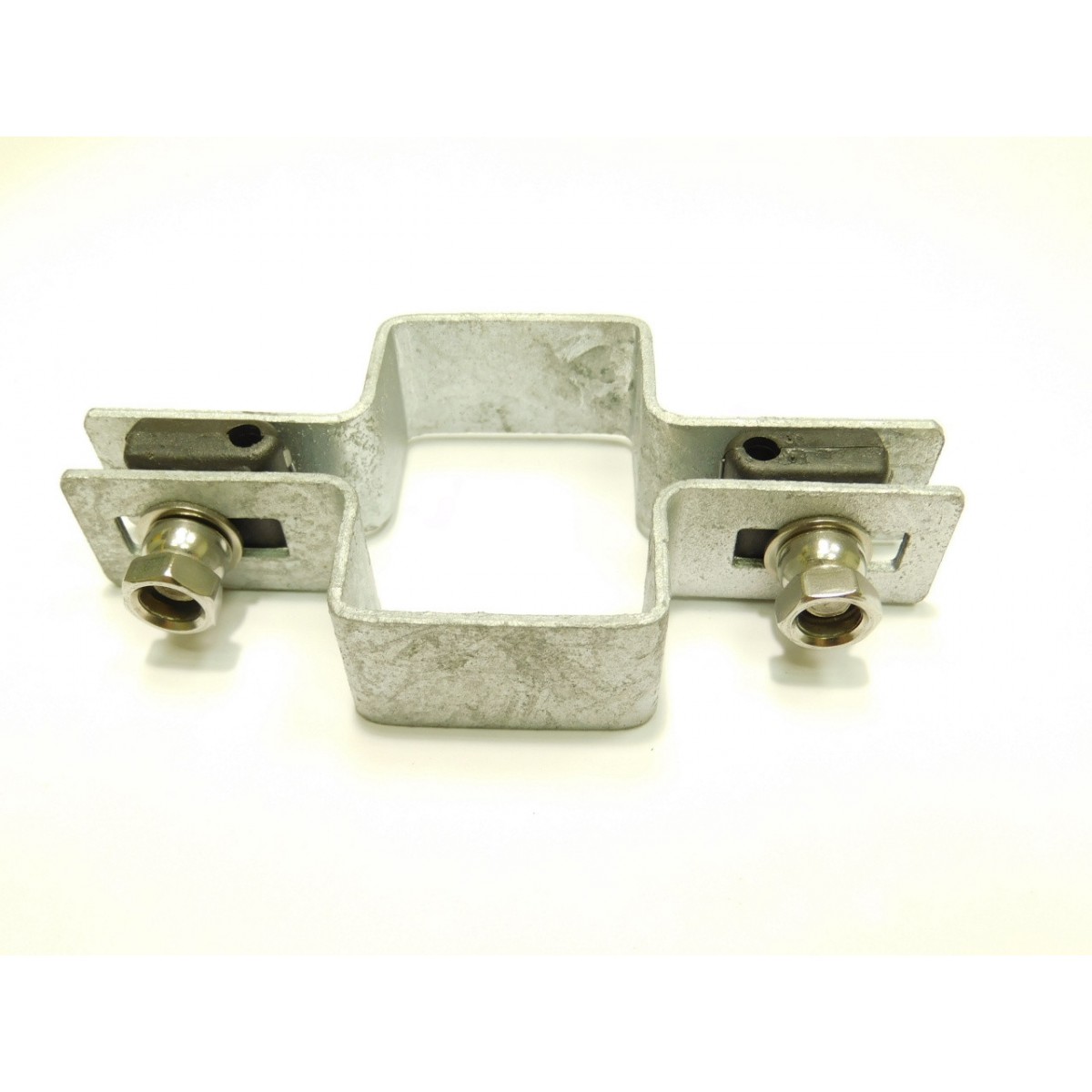 Táblarögzítő bilincs 60x40mm oszlopra / 4mm / köztes / HNZ