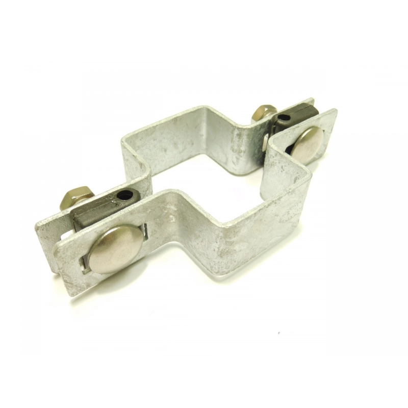 Obejma panelowa do słupka 60x40mm / 5mm / przelotowa / GNZ