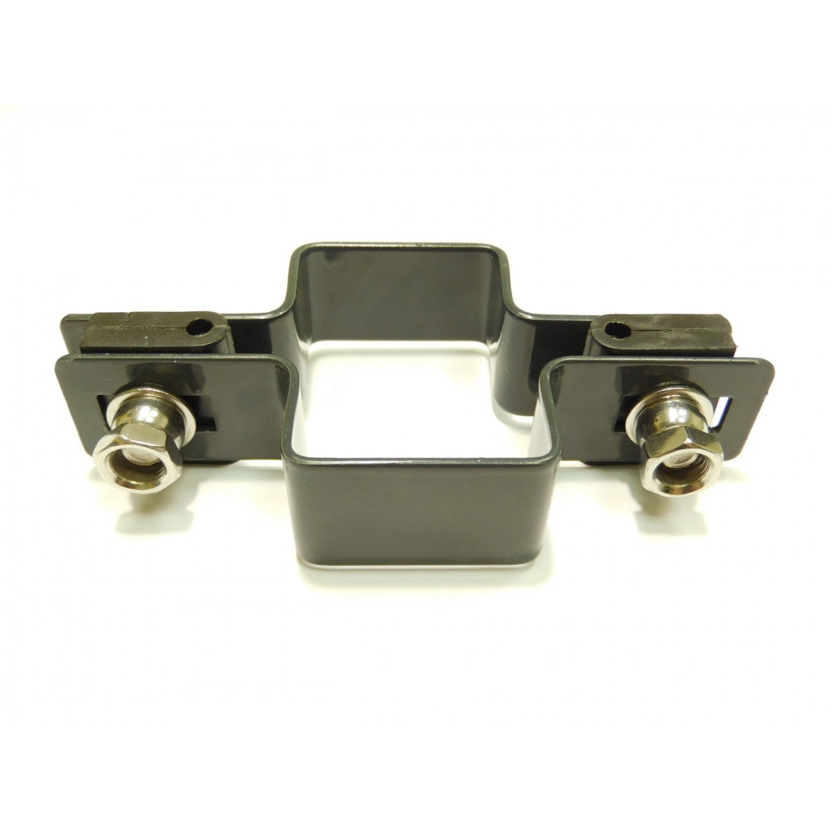 Príchytka panelu na stĺp 60x40mm / 5mm / priebežná / ZN+PVC7016