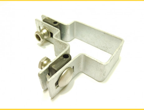 Panel clip for post 60x40mm / 4mm / corner / HNZ