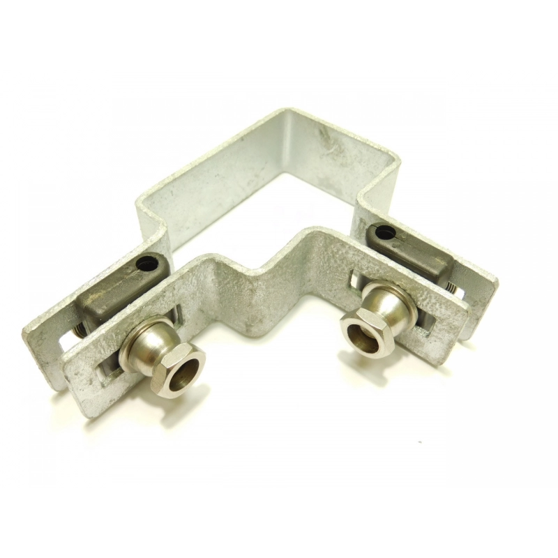 Obejma panelowa do słupka 60x40mm / 4mm / narożna / GNZ