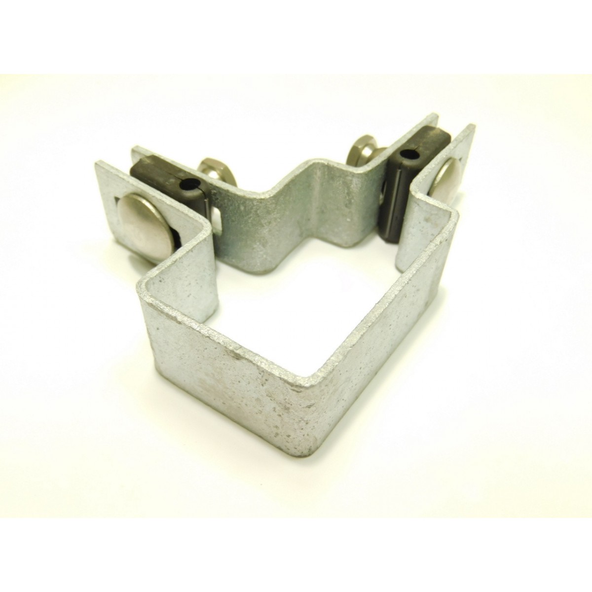 Táblarögzítő bilincs 60x40mm oszlopra / 5mm / sarok / HNZ