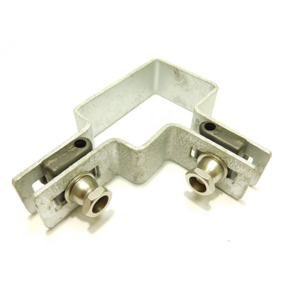 Táblarögzítő bilincs 60x40mm oszlopra / 5mm / sarok / HNZ