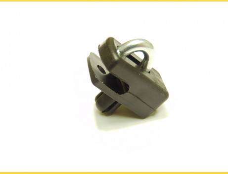 Spanndrahthalter / schwarz / 10 Stk./Packung