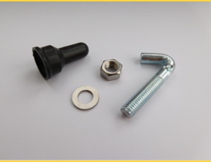 Hook screw complet (screw+nut+washer+cap)