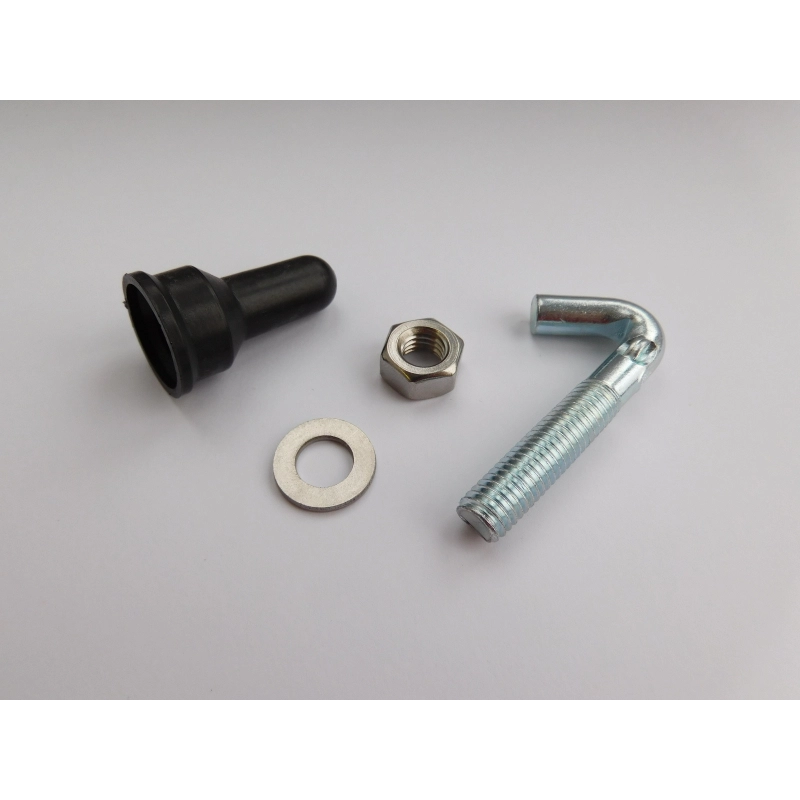 Hook screw complet (screw+nut+washer+cap)
