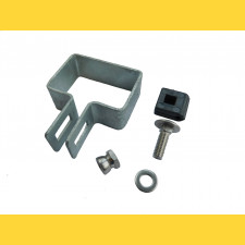 Panel clip for post 60x40mm / 4mm / ending / HNZ